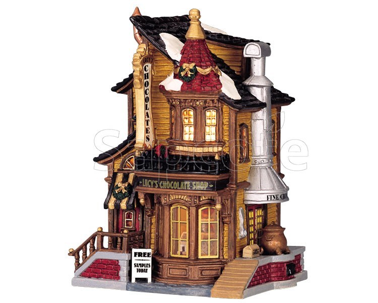 Lemax Lucy’s Chocolate Shop – Caddington Lighted Building