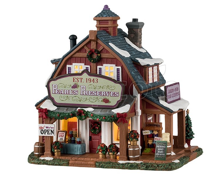 Lemax Pearl’s Preserves – Harvest Crossing Lighted Building