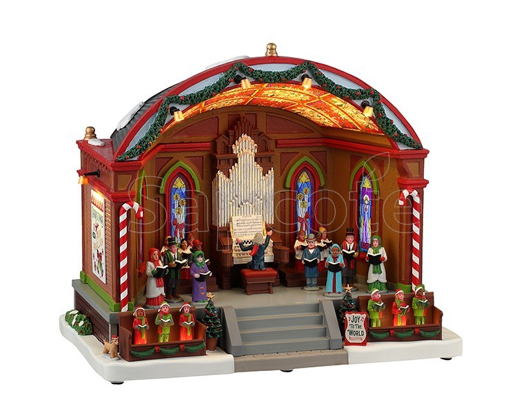 Lemax Christmas at the Park Pavilion – Animated Sights & Sounds Scene