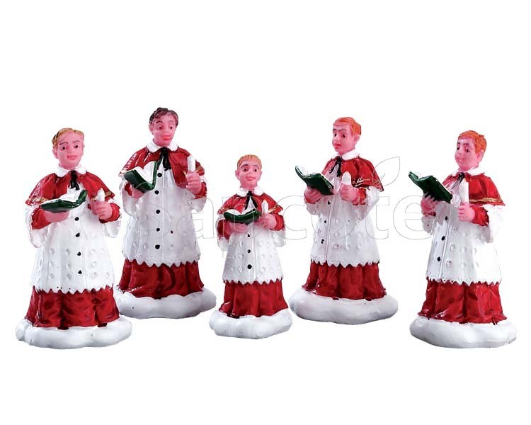 Lemax The Choir Set of 5 – Village Figurine Set