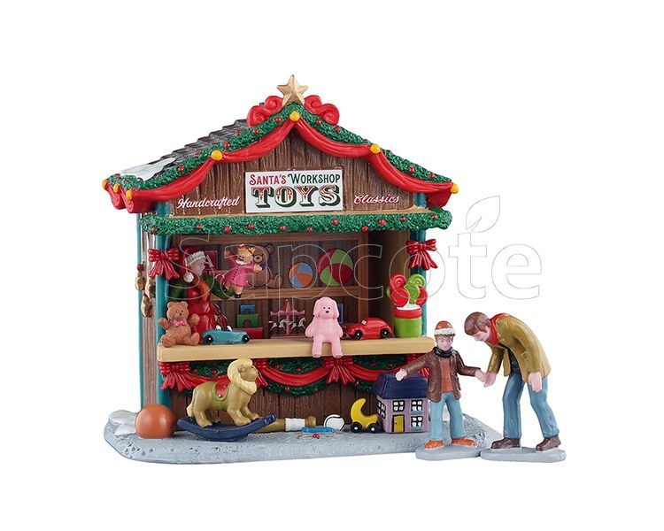 Lemax Santa’s Workshop Toys Set of 3 – Caddington Table Accents