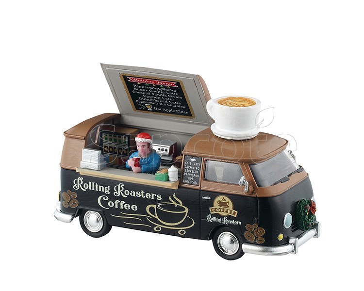 Lemax Rolling Roasters Coffee – Village Table Accent