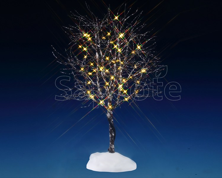 Lemax Butternut Tree Clear Light – Lighted Village Tree