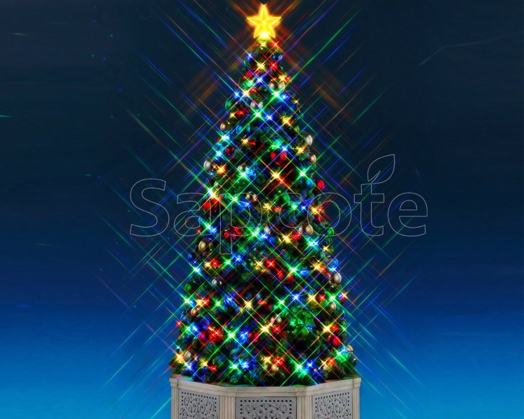 Lemax Have a Blue Christmas Musical Tree – Sights & Sounds