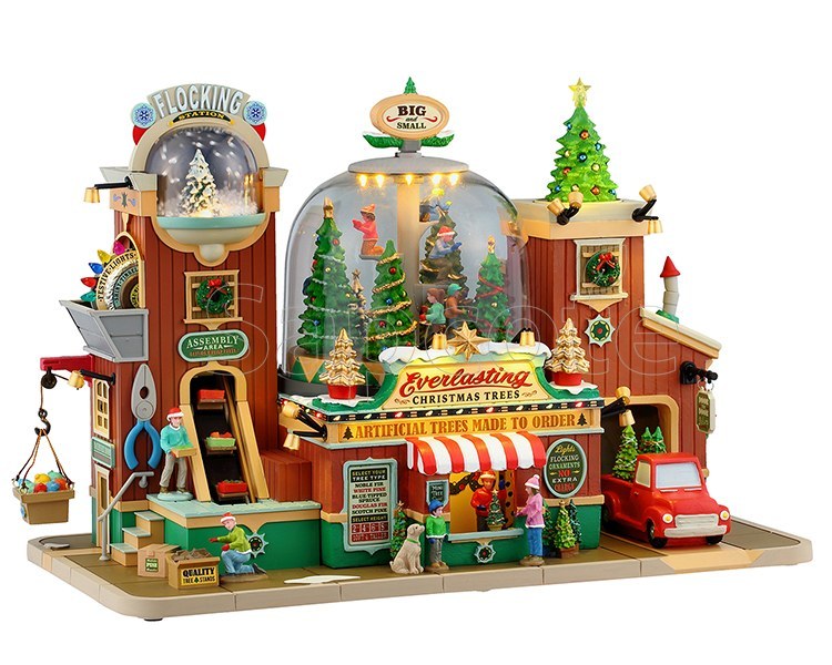 Lemax Everlasting Christmas Trees – Sights & Sounds