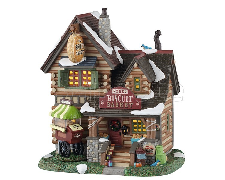 Lemax The Biscuit Basket – Lighted Building for Vail Village