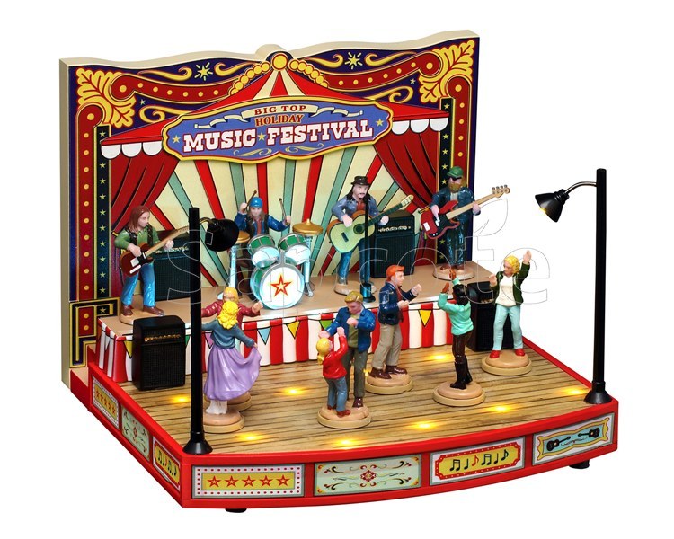 Lemax Big Top Holiday Music Festival – Sights & Sounds