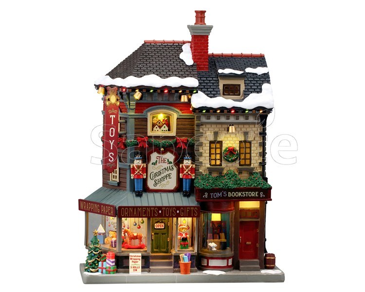Lemax The Christmas Shoppe – Village Facade