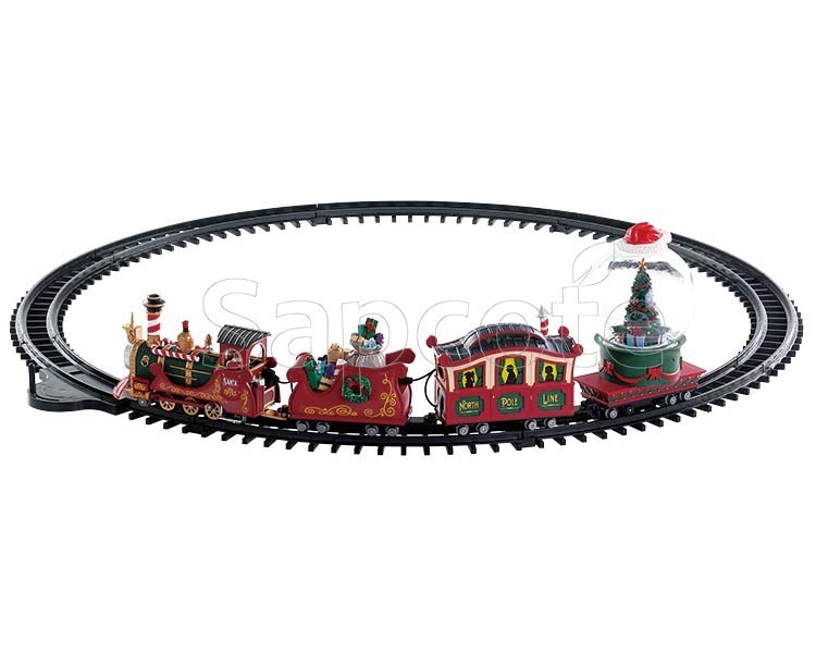 Lemax North Pole Railway – Animated Sights & Sounds Train