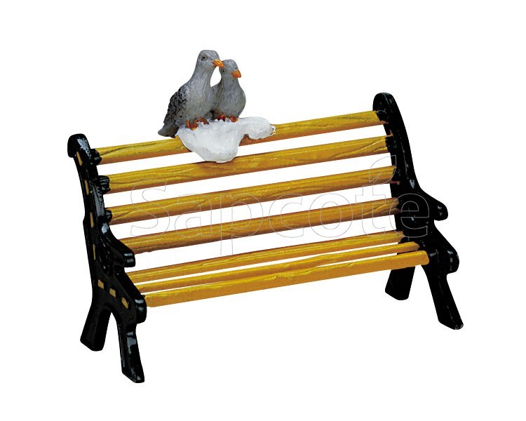 Lemax Metal Bench – Village Accessory