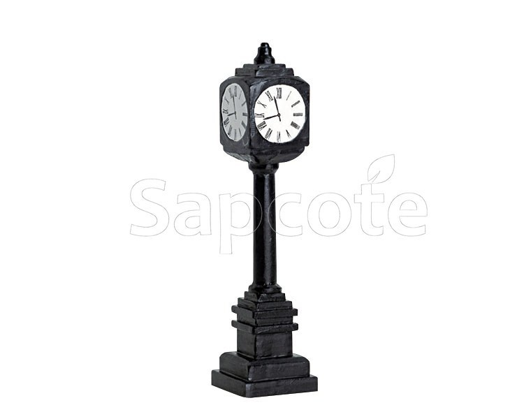 Lemax Street Clock – Village Accessory