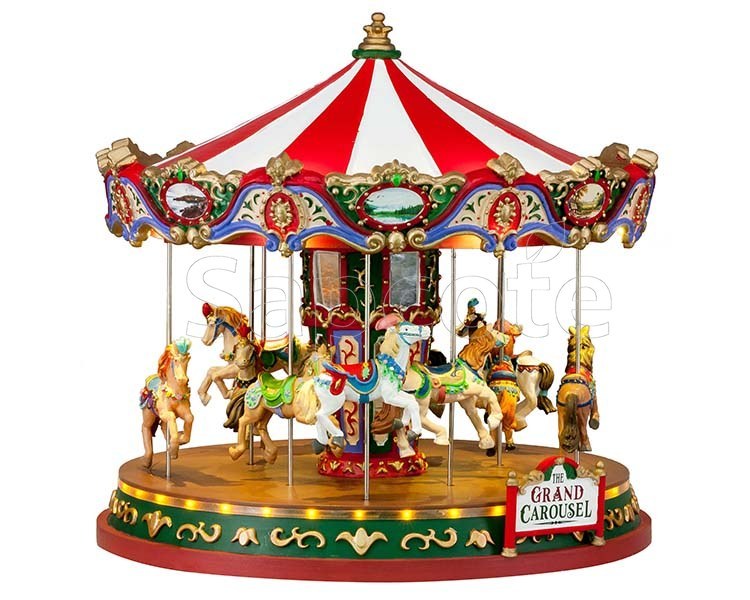 Lemax The Grand Carousel – Animated Sights & Sounds Ride