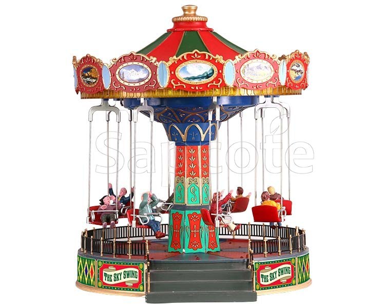 Lemax The Sky Swing – Animated Sights & Sounds Village Ride