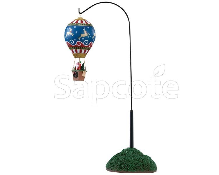 Lemax Reindeer Hot Air Balloon – Village Table Piece