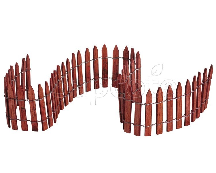 Lemax Wired Wooden Fence – Village Accessory