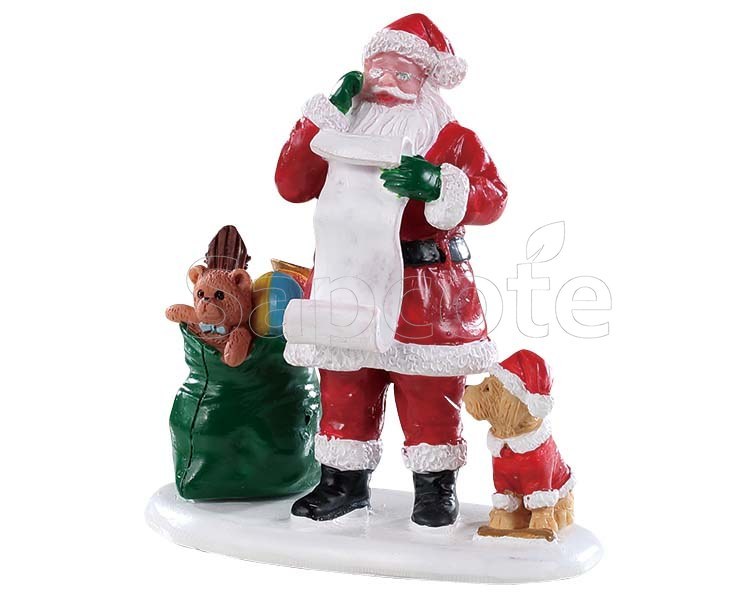 Lemax Naughty or Nice Santa – Santa’s Wonderland Figurine