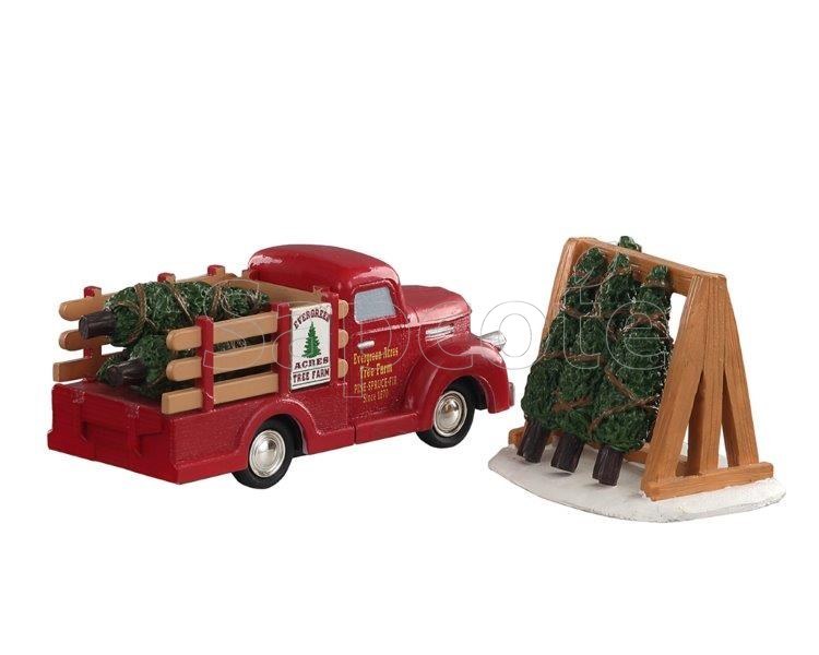 Lemax Tree Delivery – Vail Village Table Piece Set of 2