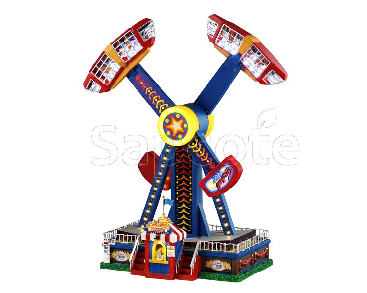 Lemax Fireball Frenzy carnival ride